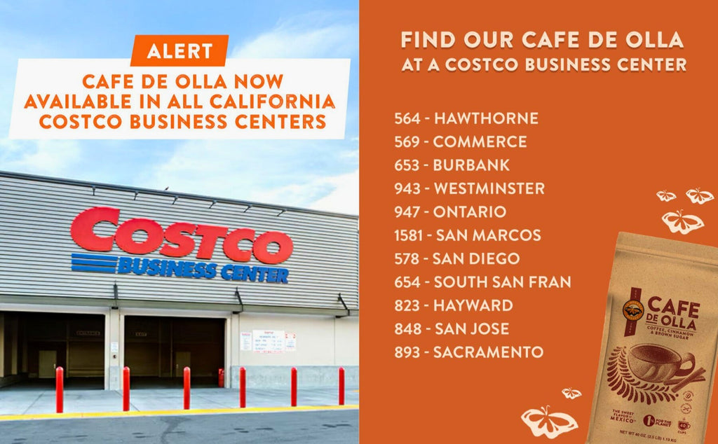 Exciting News: Cafe de Olla Now Available at Costco Business Centers in California!