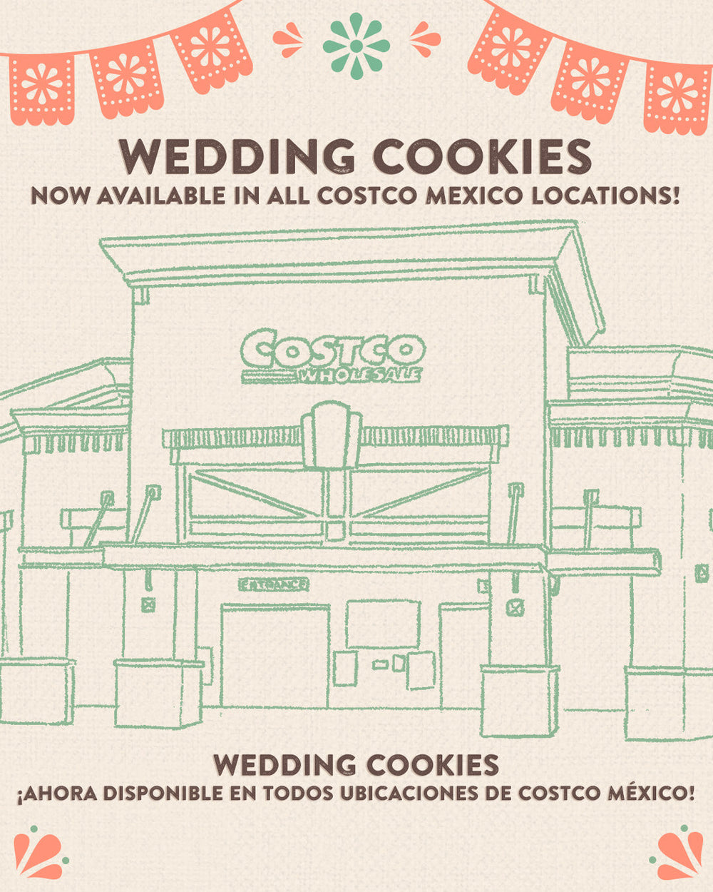 La Monarca Bakery’s Wedding Cookies Now in Costco Mexico