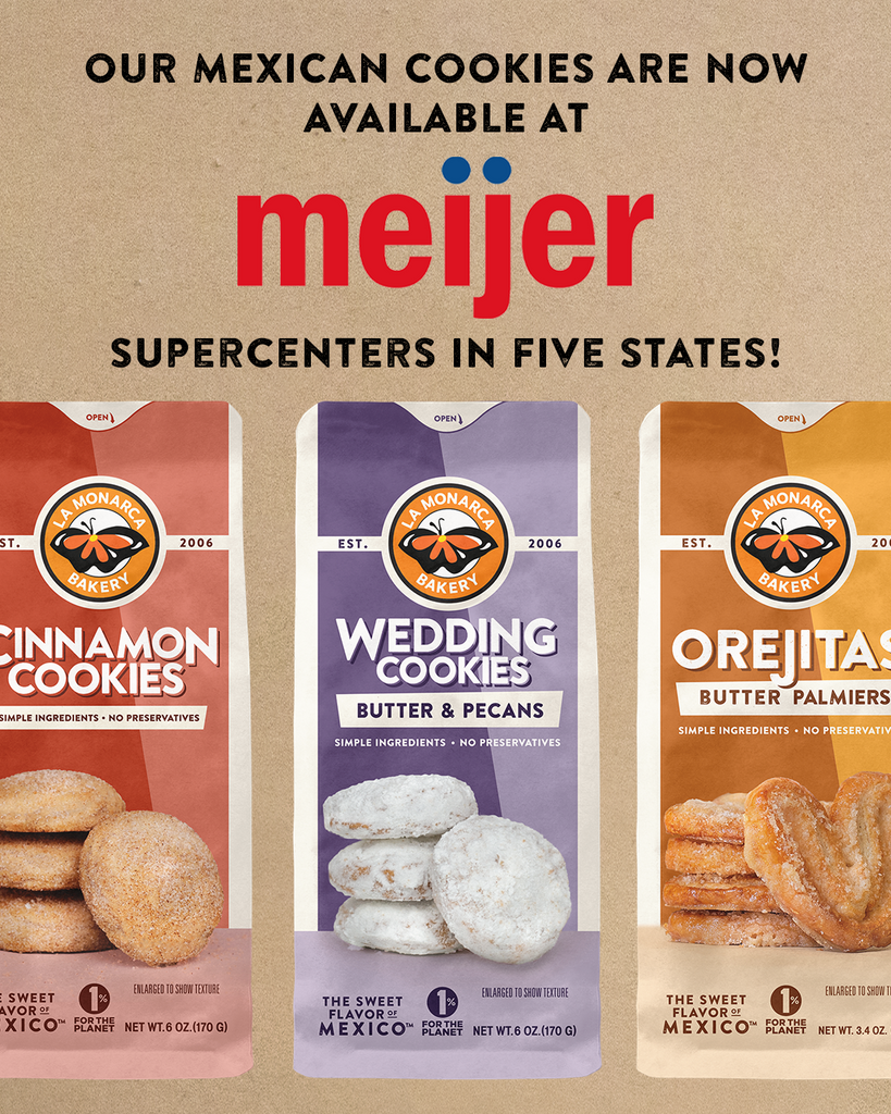 La Monarca Bakery Brings Its Signature Mexican Cookies to Meijer Supercenters Across the Midwest