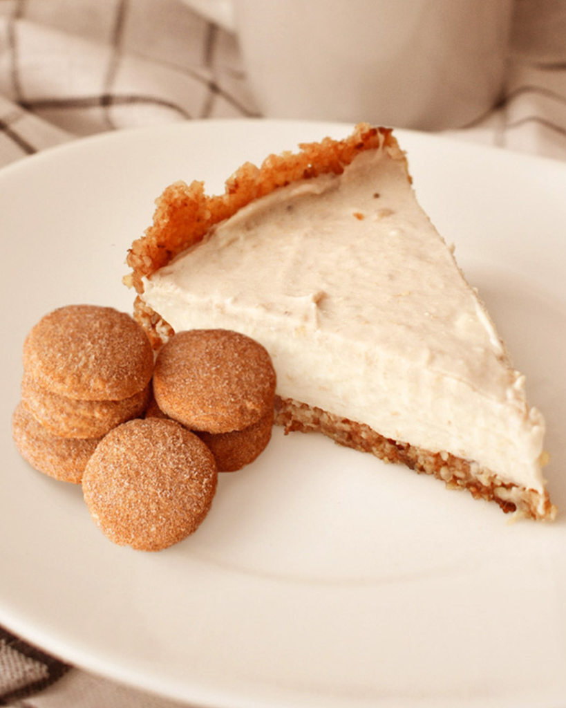 No-Bake Cinnamon Cookie Cheesecake