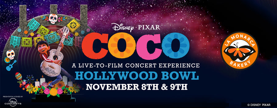 Disney Pixar Coco x La Monarca Bakery