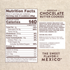 Nutrition Facts Panel for La Monarca Bakery Mexican Chocolate Butter Cookies