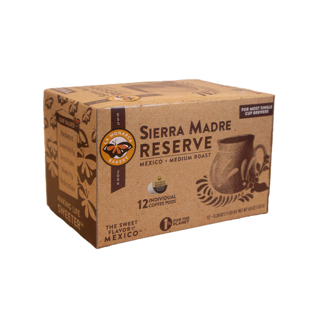 Sierra Madre Reserve Coffee Pods– La Monarca Bakery