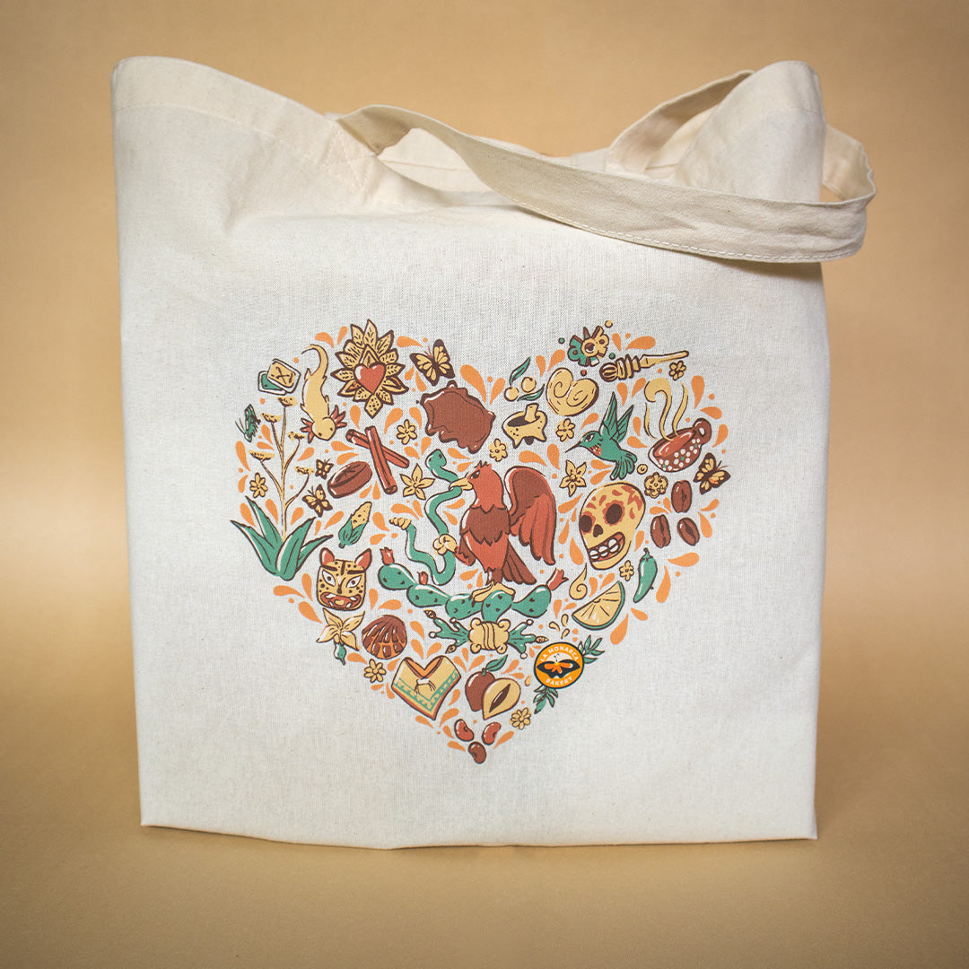 Monarca Heart Tote