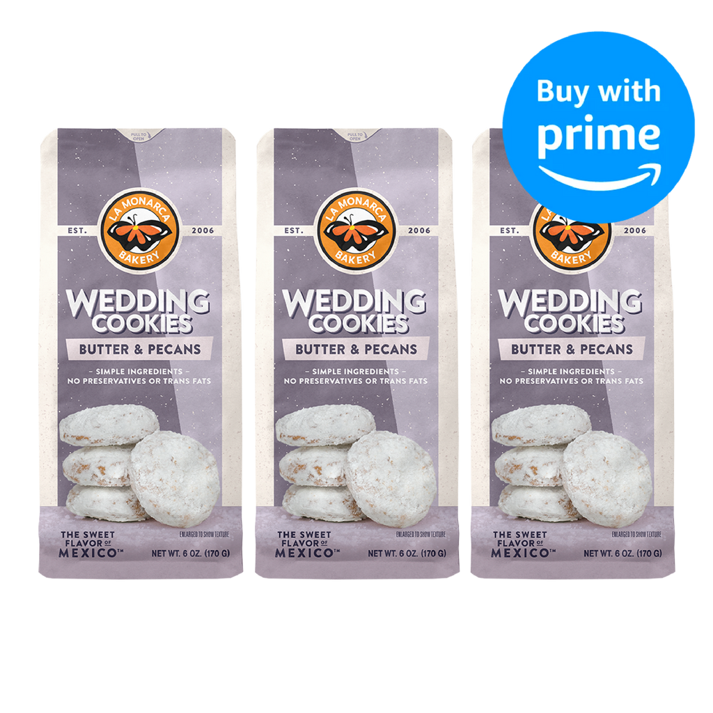Mexican Wedding Cookies 3-Pack Buy with Prime