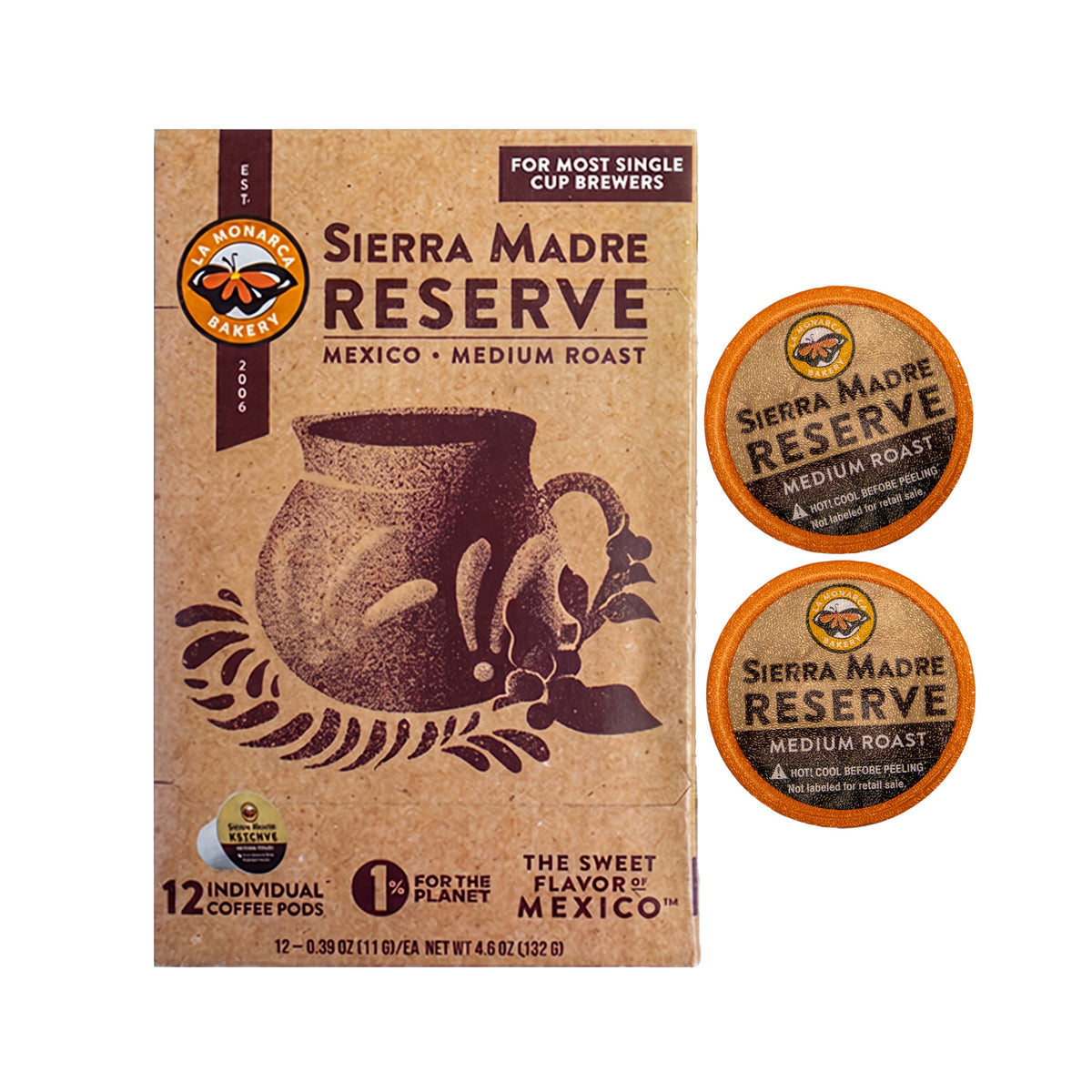 Sierra Madre Reserve Coffee Pods