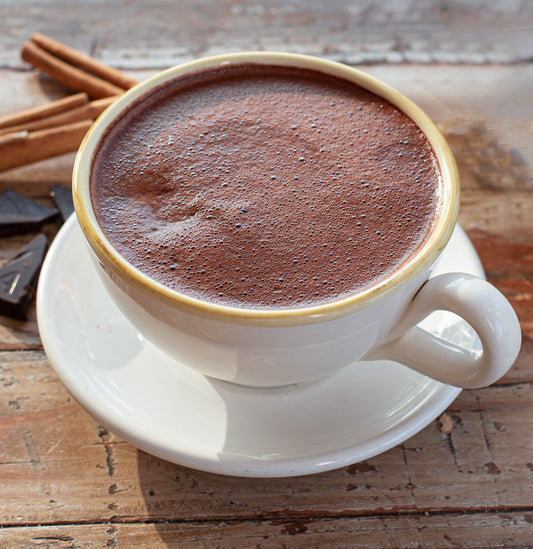 Mug of Mexican hot chocolate
