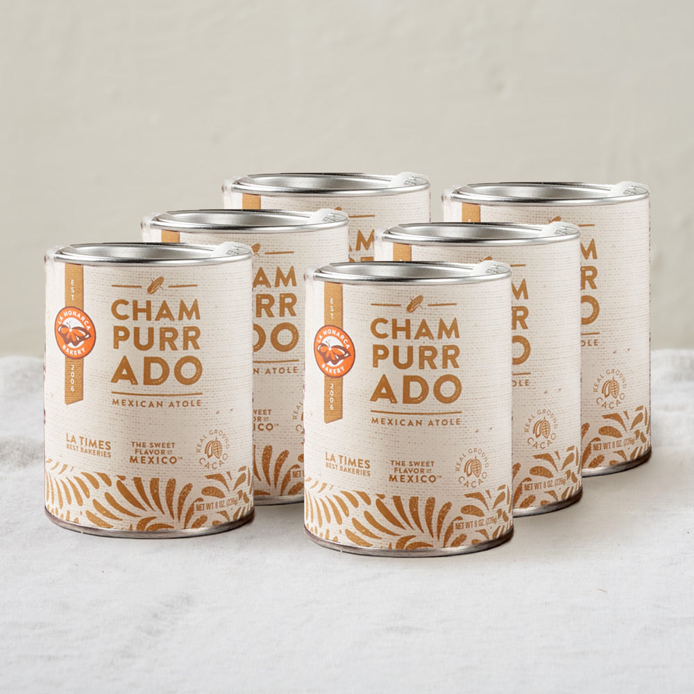 6 tins of champurrado mix