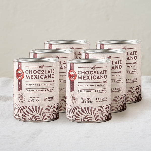 6 tins of mexican hot chocolate 