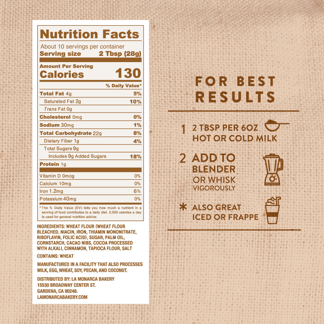 Champurrado Instructions and Nutritionals