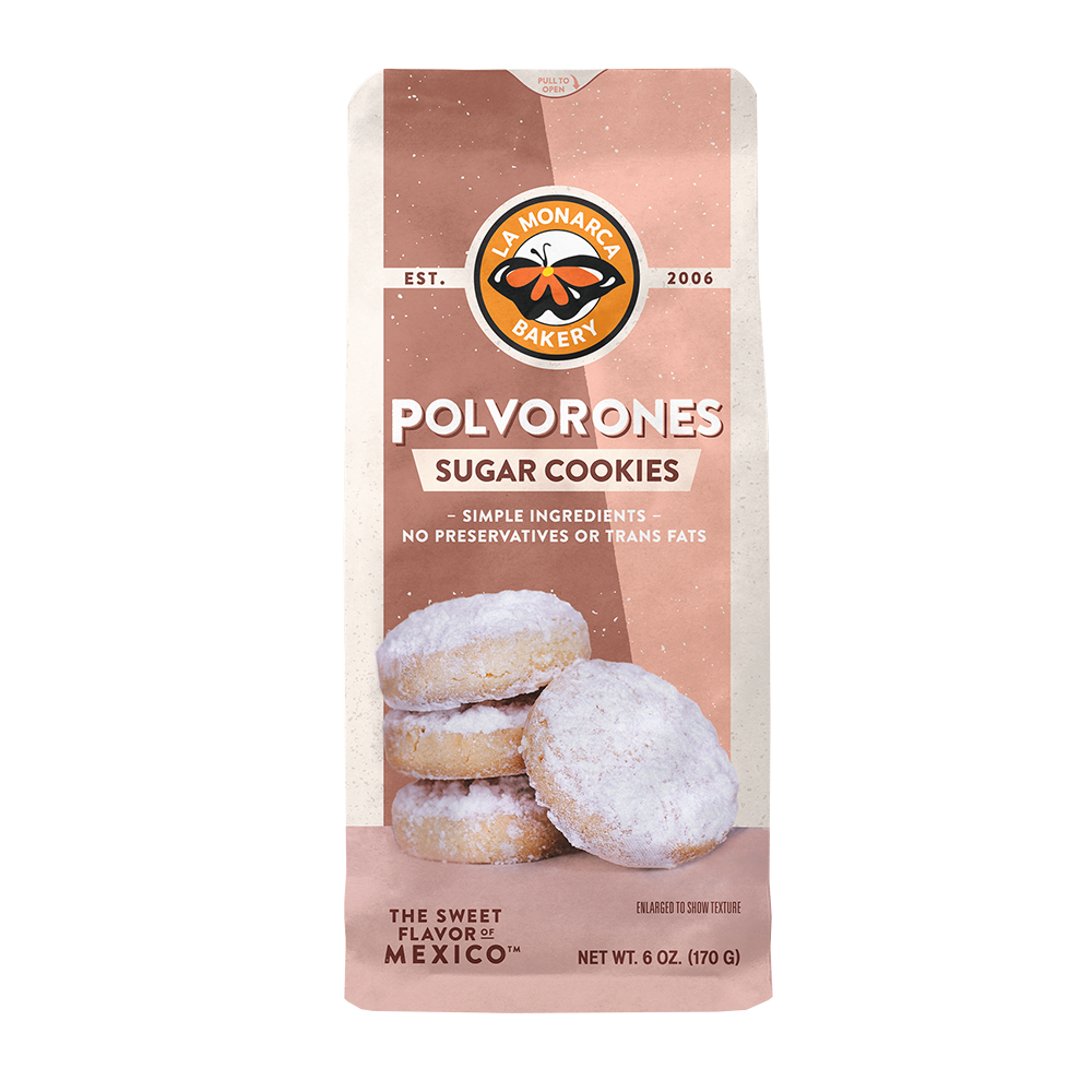 Bag of Polvorones Mexican Sugar Cookies