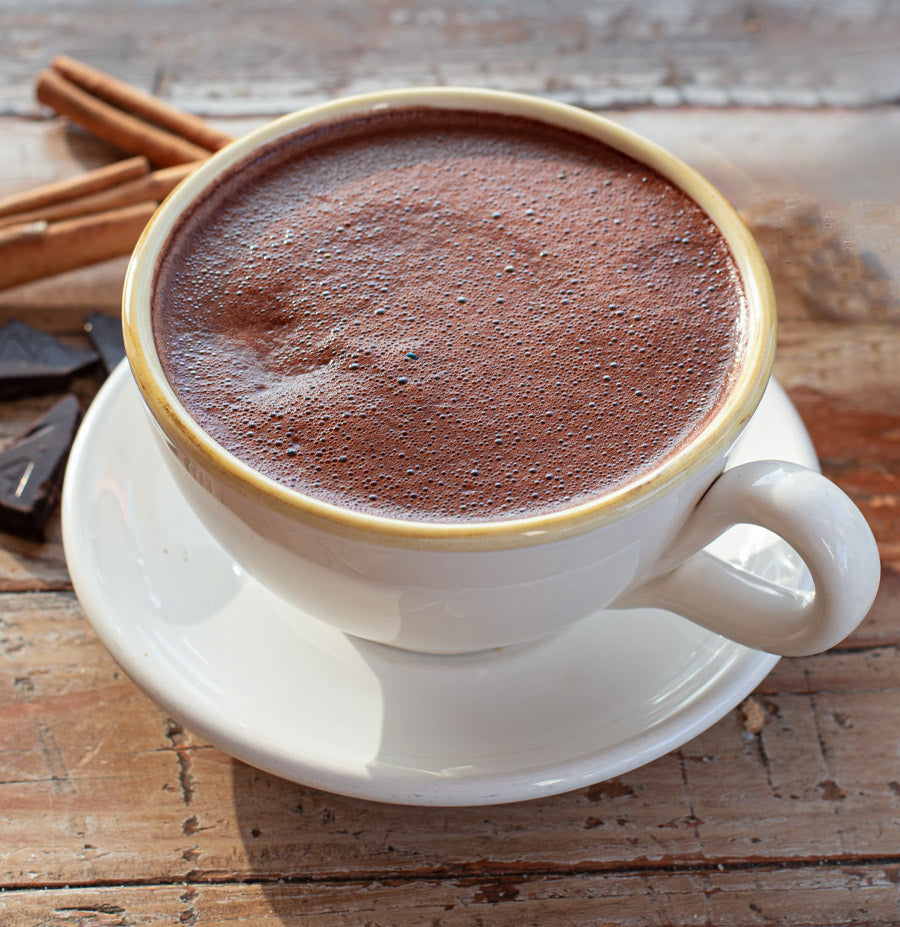 Mug of Mexican hot chocolate
